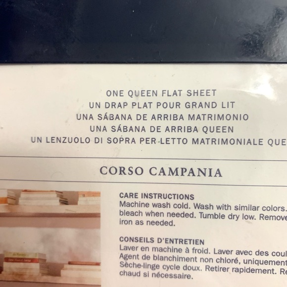 Vintage Ralph Lauren corso compañía stripes queen
flat sheet natural cream - Picture 10 of 13